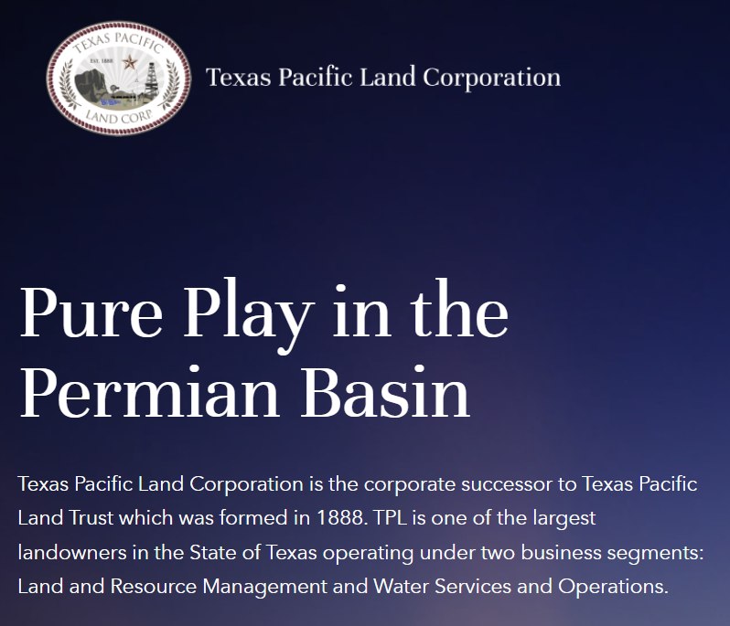 Texas Pacific Land Stock Surges 10% as Permian Royalty Giant Rebounds on AI Data Center Hopes and Water Growth