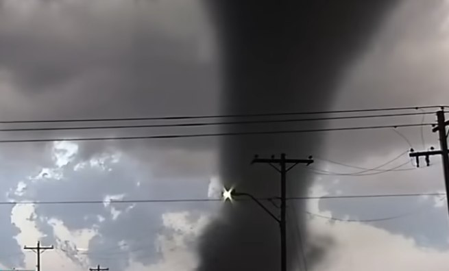 Enid Oklahoma Tornado Tears Through Homes and Air Force Base, 