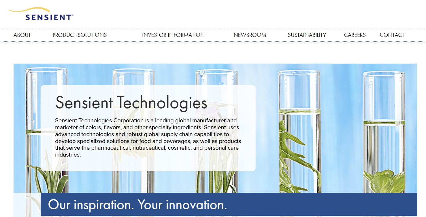 Sensient Technologies Stock Surges 16% on Q1 Earnings Beat and 