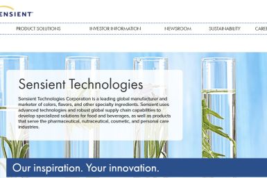 Sensient Technologies Stock Surges 16% on Q1 Earnings Beat and