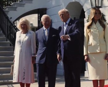 Trump and Melania Welcome King Charles III and Queen Camilla 