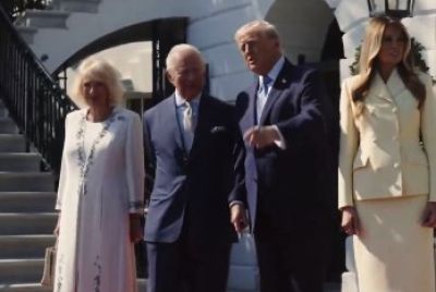 Trump and Melania Welcome King Charles III and Queen Camilla