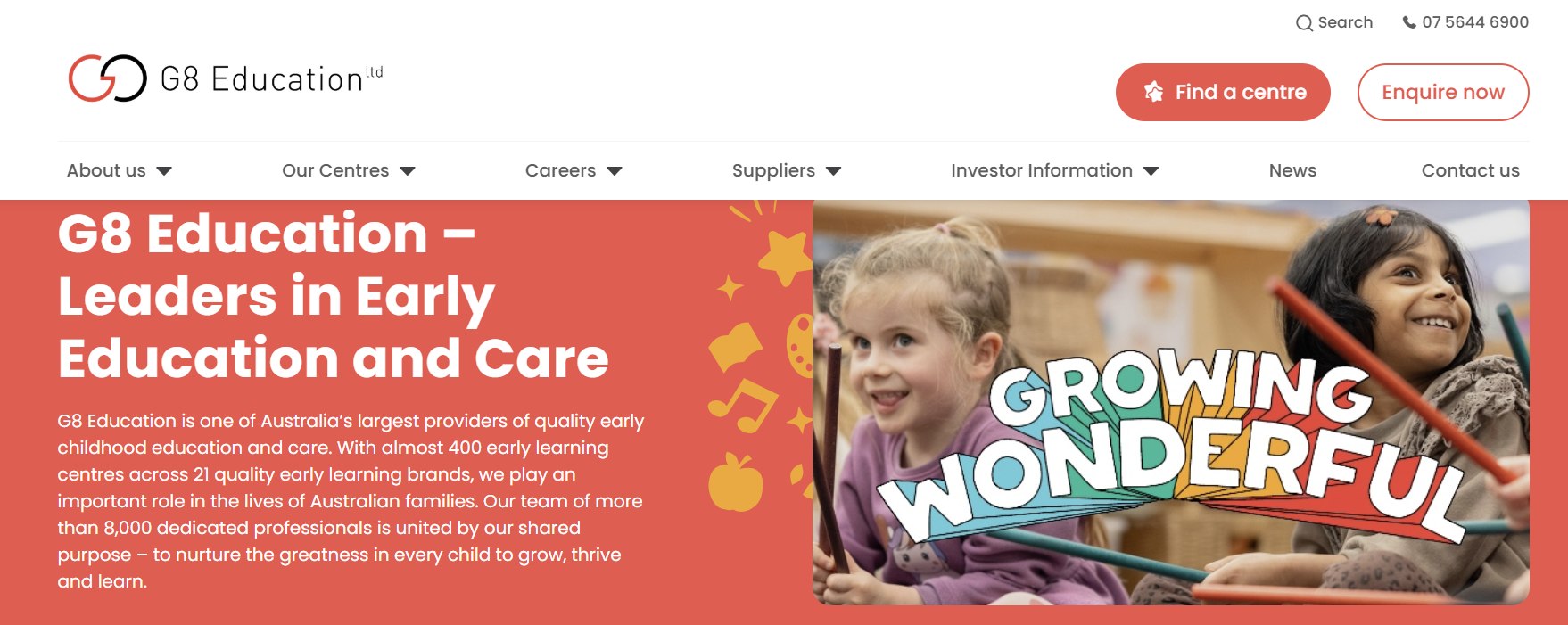 G8 Education Shuts 40 Childcare Centres as Occupancy Slumps and 