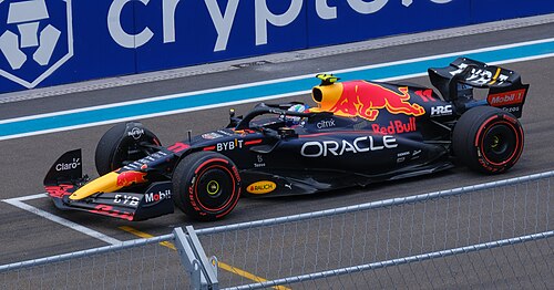 Red Bull Racing RB18 car at the 2022 Miami Grand 