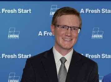 Liberal candidate Anthony Marsh