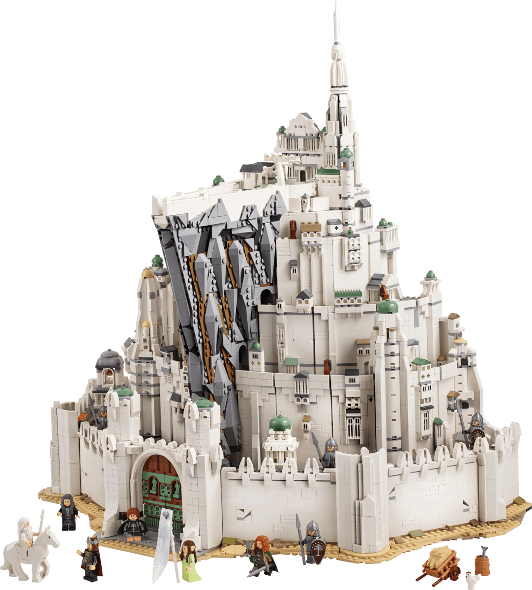 Lego Unveils Epic 8,278-Piece Minas Tirith Set, One of Its 