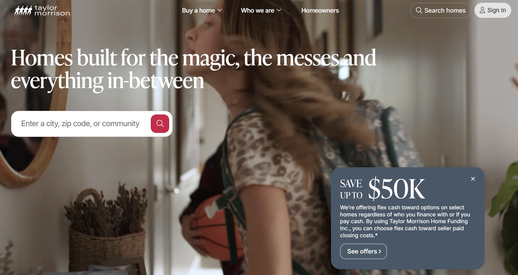 Taylor Morrison Shares Rocket 22.5% to $71.66 as New Home 