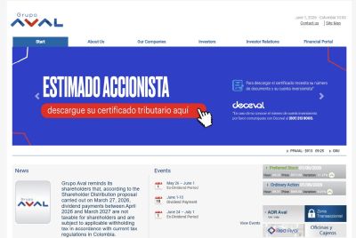 Grupo Aval Shares Surge 13% to $5.22 as Colombian Banking