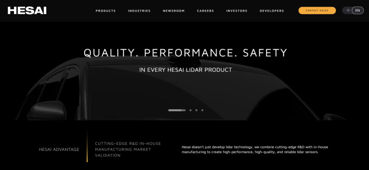 Hesai Group Shares Climb 12% on Strong LiDAR Demand and