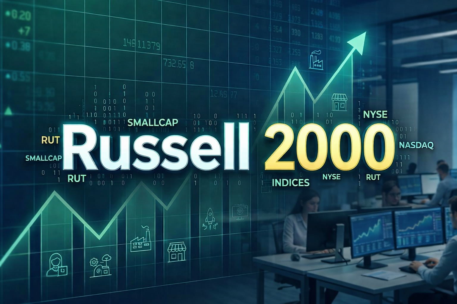 Russell 2000 Rises 0.9% as Small Caps Extend Outperformance Amid 