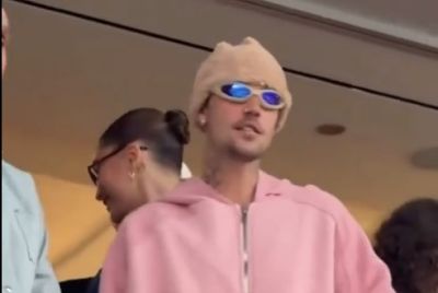 Justin Bieber and Hailey Cheer U.S. to 4-1 World Cup