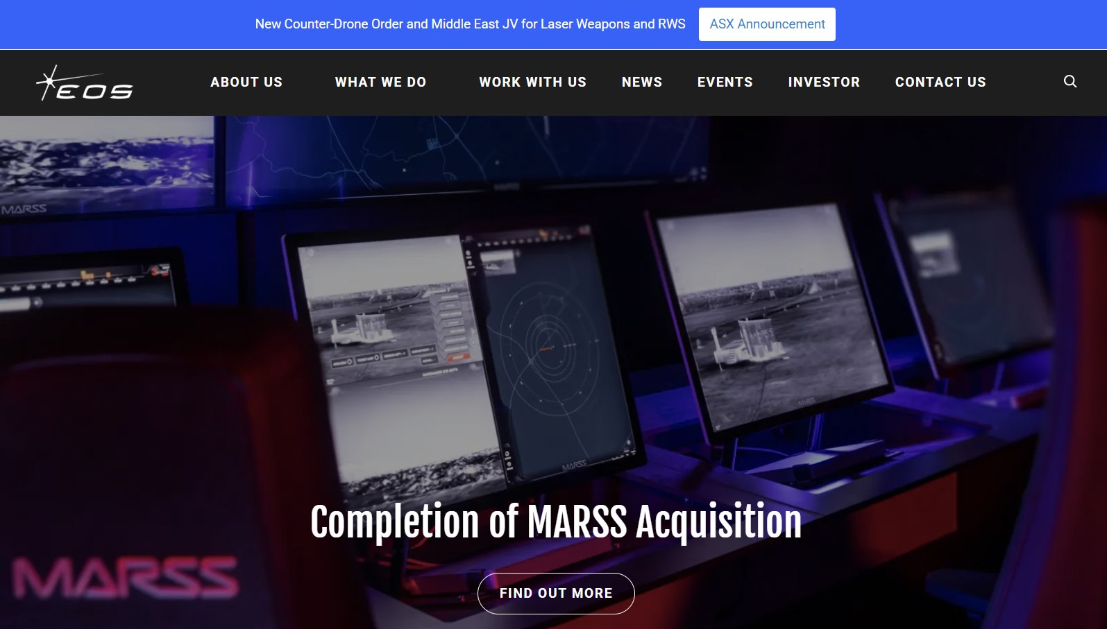 Electro Optic Systems Shares Surge 12.6% as ASX 200 Inclusion 