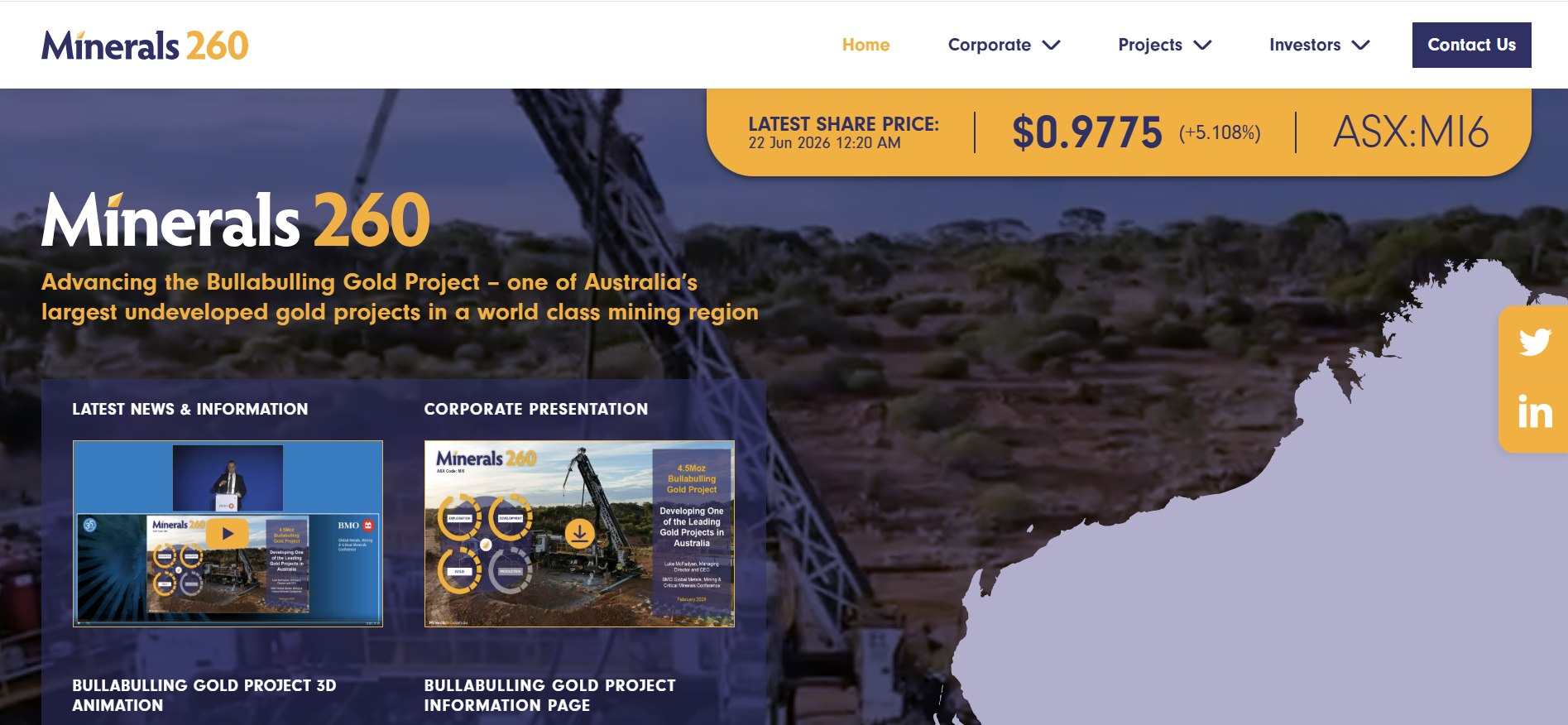 Minerals 260 Shares Rise 5.1% as ASX Explorer Extends Remarkable 