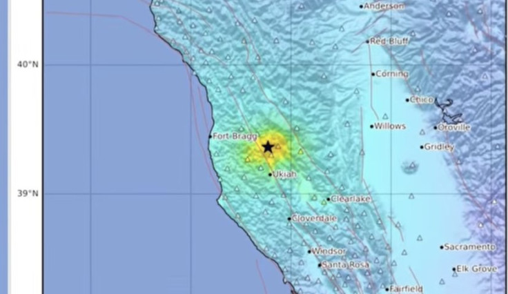 Magnitude 5.6 Earthquake Strikes Northern California Near Redwood Valley, Triggers