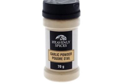 Heavenly Spices Garlic Powder Sold at Dollarama Recalled Nationwide Over