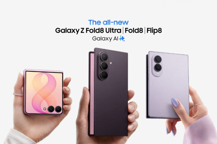 Samsung Galaxy Z Fold8 Ultra, Fold8 and Flip8