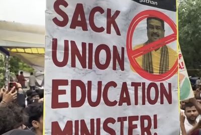 India's Education Minister Resigns After Weeks of Nationwide 'Cockroach' Youth-Led