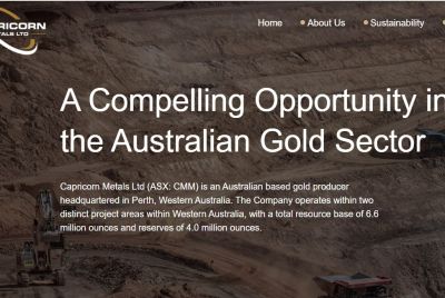 Capricorn Metals Shares Extend Blistering Rally as Record Gold Prices