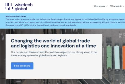 WiseTech Global Shares Jump Nearly 7% as Stock Continues Long
