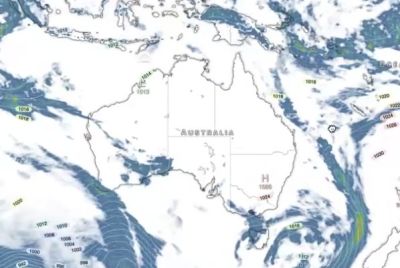 Antarctic Cold Front to Bring Hail, Snow and Damaging Winds