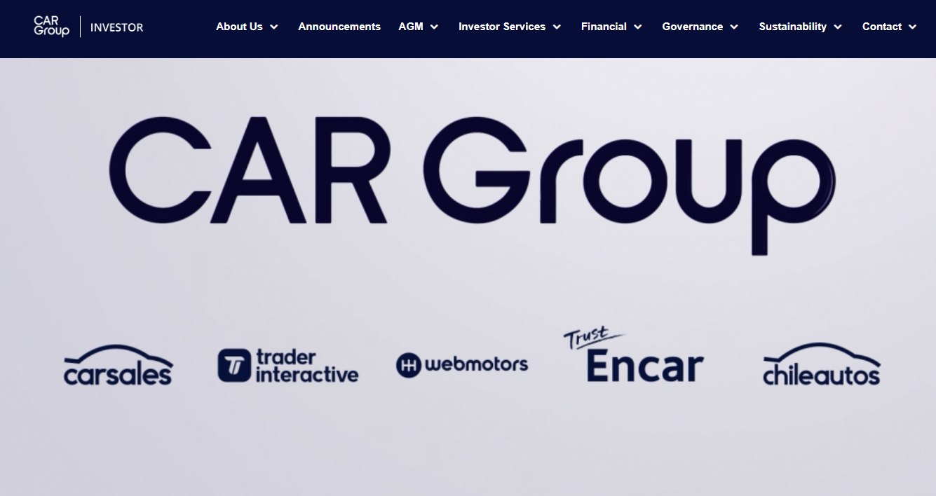 CAR Group Shares Surge Nearly 10% After Carsales Owner Posts 