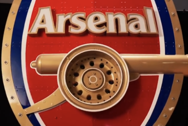 Emirates Unveils 2.4-Meter Arsenal Crest Sculpture Built From Recycled A380