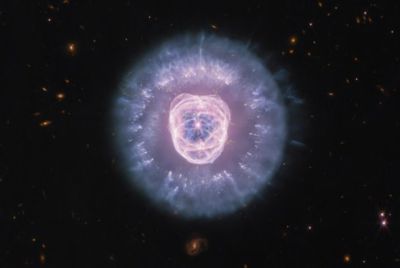 NASA’s James Webb Space Telescope imaged the planetary nebula NGC