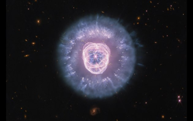 NASA’s James Webb Space Telescope imaged the planetary nebula NGC