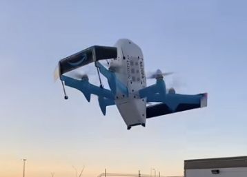Amazon Delivery Drone Drops Texas Woman's Package Into Pool as