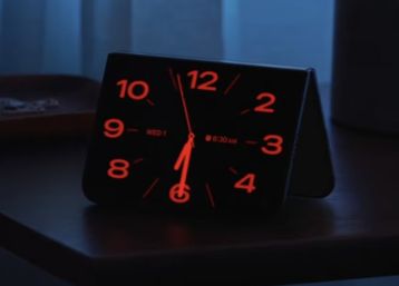 Apple Pitches the iPhone Duo as a Bedside Clock With