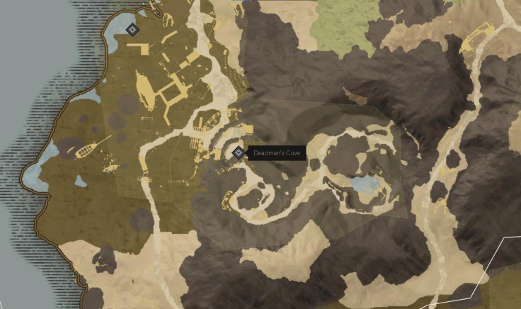 Dead Man's Cove in Monarch's Bluff is a great spot to farm for XP in New World