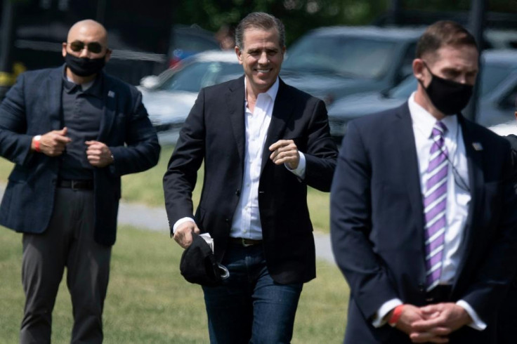 Hunter Biden, the 51-year-old lawyer and businessman-turned-painter who is the youngest son of President Joe Biden, is seen in May 2021