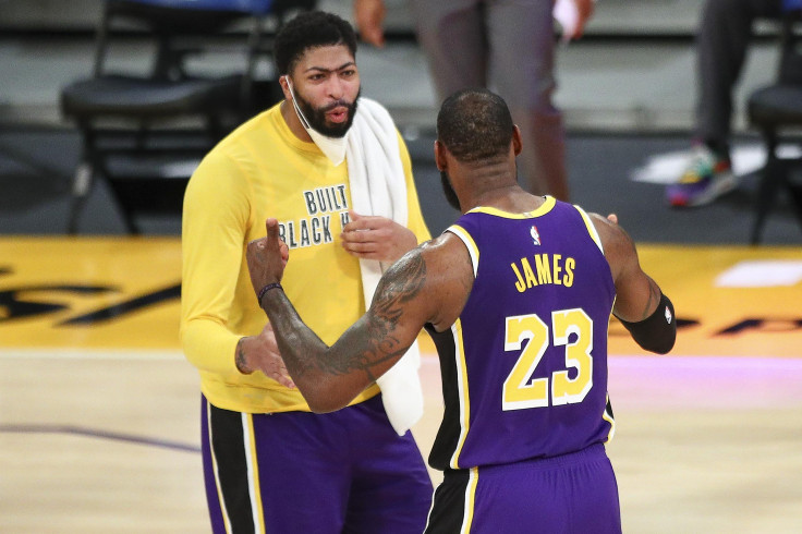 LeBron James Anthony Davis Lakers