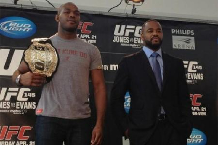 Jon Jones and Rashad Evans will get it on Saturday night in Atlanta at UFC 145.