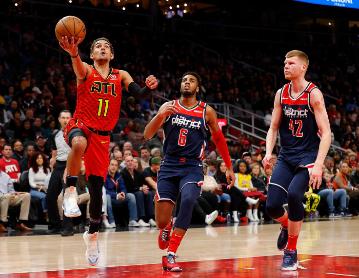Trae Young Davis Bertans Hawks