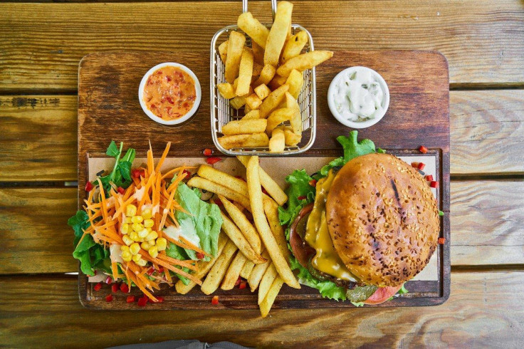 Unhealthy Food, French Fries, Burger