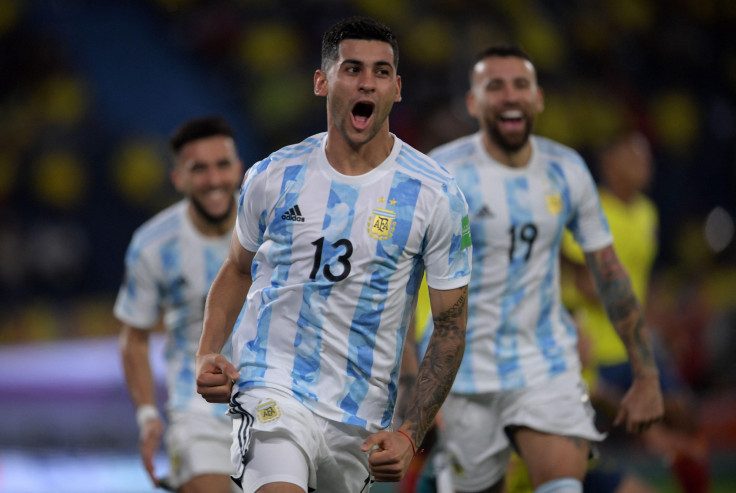 Argentina's Cristian Romero