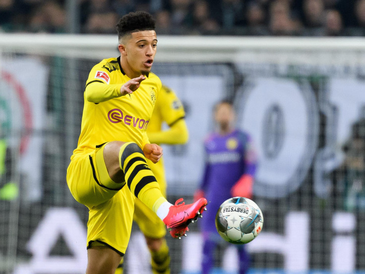 Jadon Sancho of Borussia Dortmund