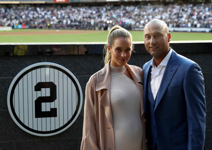 Derek Jeter and Hannah Davis