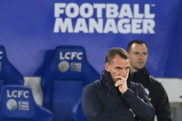Plenty to think about - Leicester City manager Brendan Rodgers looks on during his side's 4-2 defeat by Newcastle