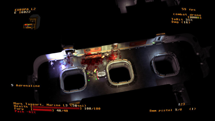 Jupiter Hell harkens back to the days of the classic roguelike, from how it plays to the look of its UI