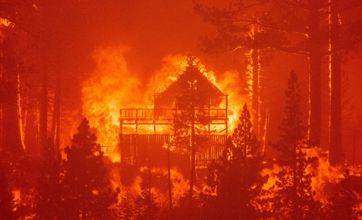 California fire - caldor fire -- Echo summit