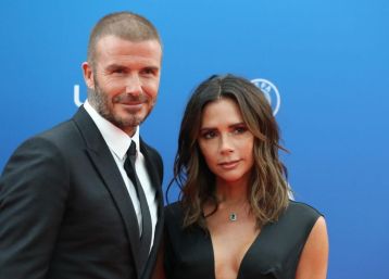 David Beckham and Victoria Beckham