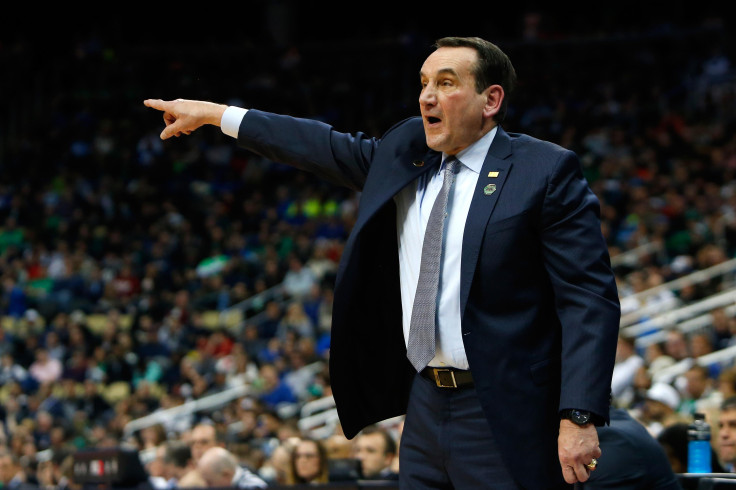 Duke Mike Krzyzewski 