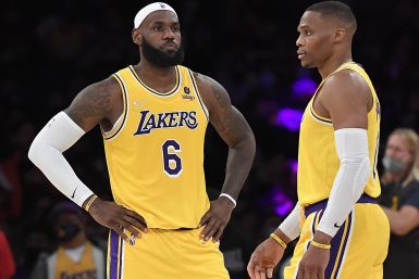 LeBron James Russell Westbrook Lakers