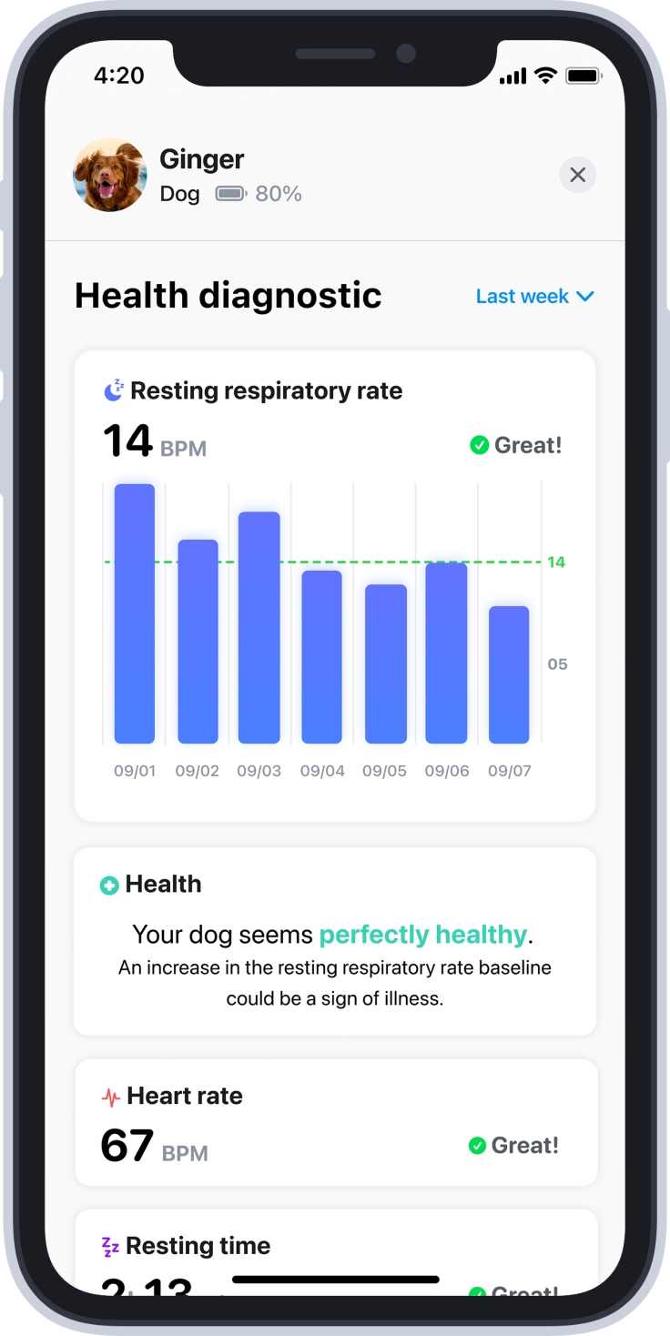 App Health dashboard 