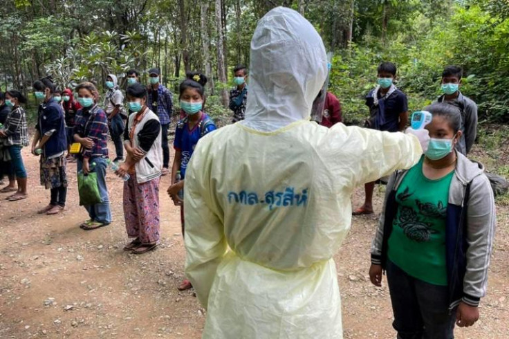 With borders between Thailand and Myanmar closed since the start of the pandemic, migrants have no choice but to make the journey illegally