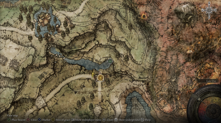 The portal that leads to the Bestial Sanctum - Elden Ring