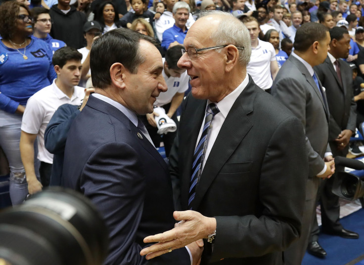 Mike Krzyzewski Jim Boeheim