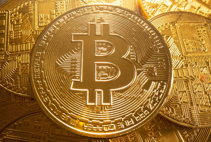 Representation of cryptocurrency Bitcoin is seen in this illustration